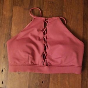 Alo high neck sports bra
